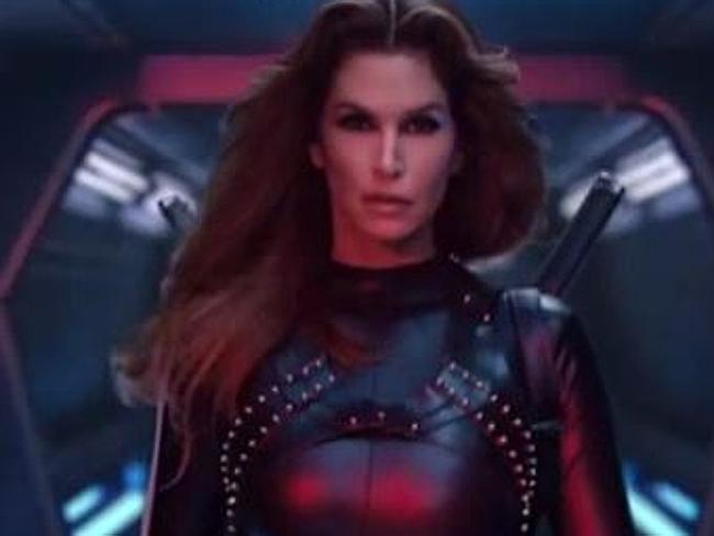 Fierce ... Cindy Crawford as Headmistress. Picture: Supplied.