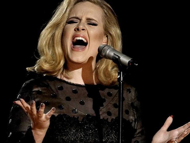 Reclusive ... Adele has been out of the spotlight for a year now. Picture: AP