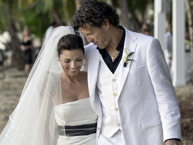 In this Jan. 1, 2011 image country singer Shania Twain, left, and her husband Frederic Th