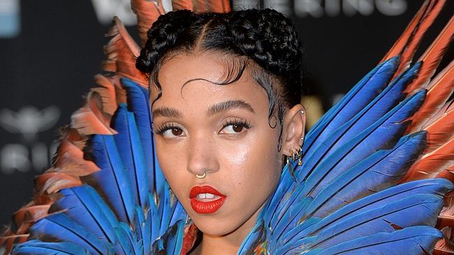 LONDON, ENGLAND - MARCH 12: FKA Twigs attends a private view for the "Alexander McQueen: 