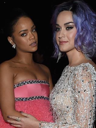 I have famous friends, too ... Rihanna and Katy Perry are very close friends. Picture: Ge