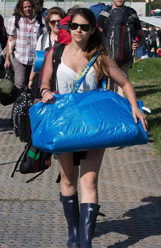 Gumboots? Check. Cut-offs? Check. Ridiculous amounts of booze? Check. Picture: Jim Ross/I