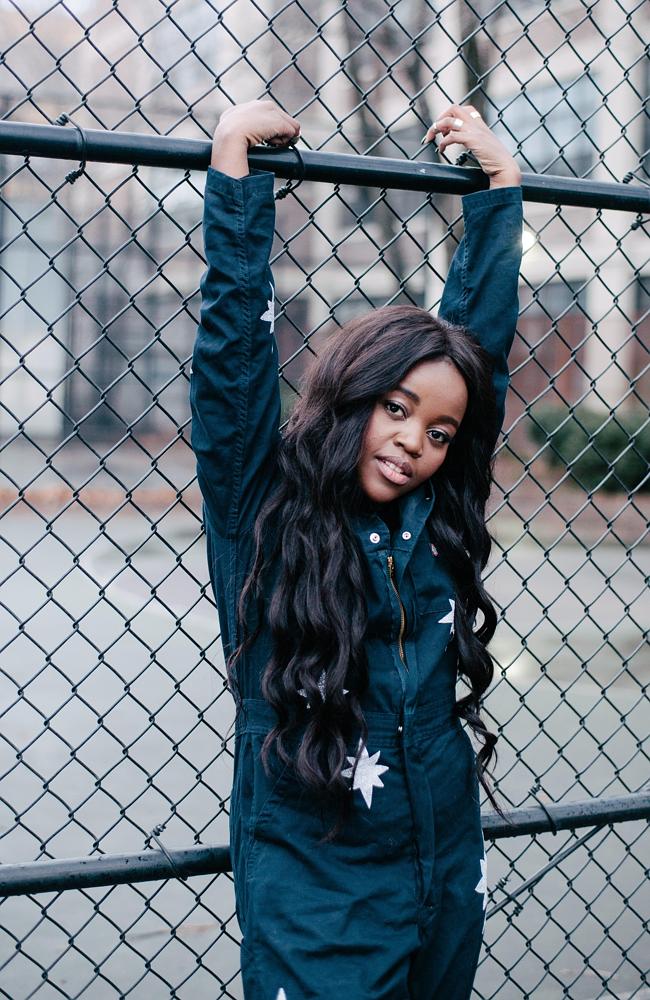 Making waves ... Tkay Maidza was first picked up after putting her song on Triple J Unear