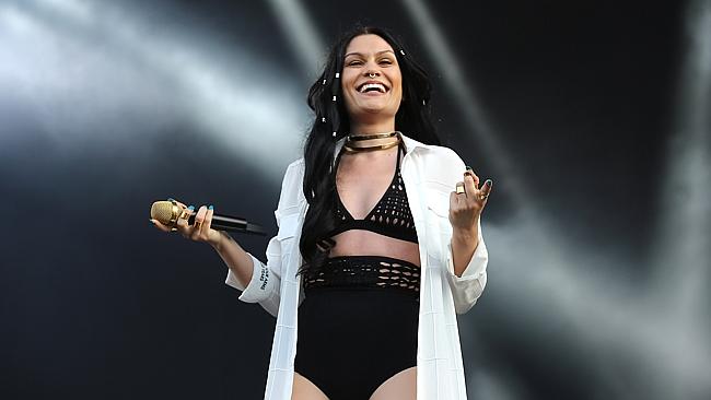 Jessie J performs at the New Look Wireless Festival at Finsbury Park in London.