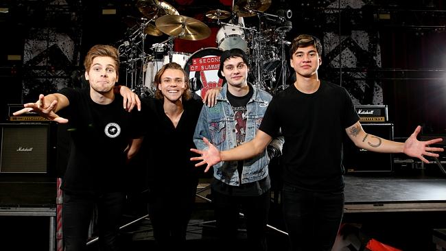 World beaters? ... 5SOS launch their campaign for world domination with new single She’s 