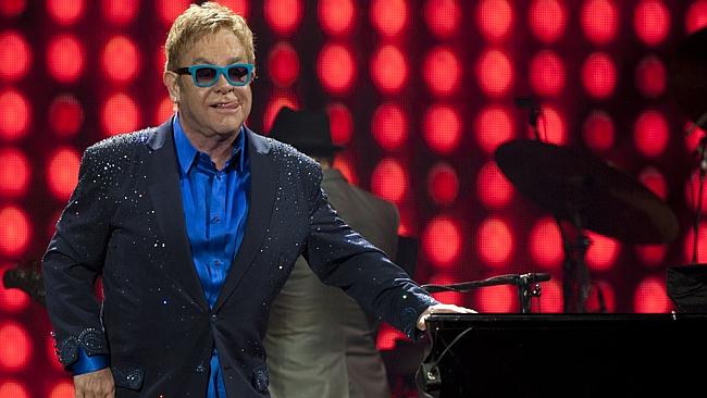 Venue farewell ... Elton John will perform the final concert at the Qantas Credit Union A