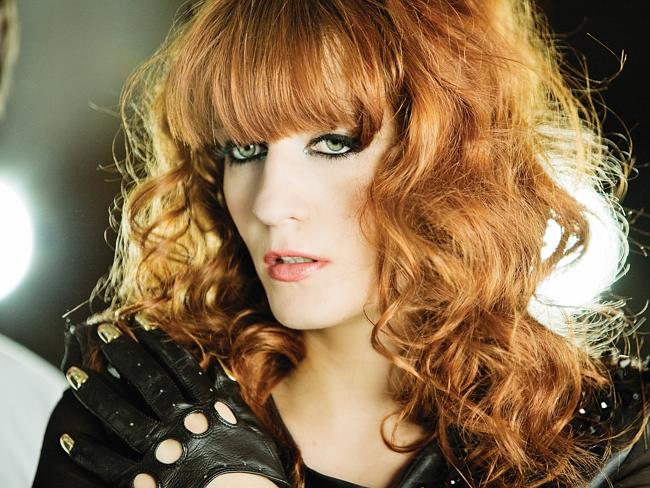 Popular ... UK singer Florence Welch from Florence and the Machine. Picture: Supplied