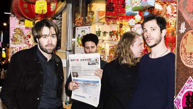The cure ... UK rock band The Vaccines will join Mumford & Sons on the road in Australia.