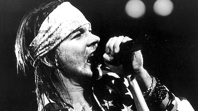 Trouble lover ... Axl Rose managed to offend multiple people within one song.