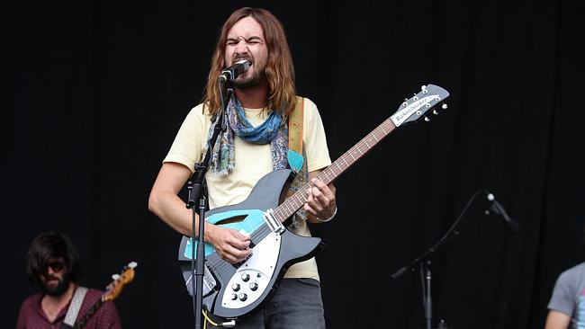 Tame Impala’s Kevin Parker. Ironically, he doesn’t use much guitar on their new album, ou