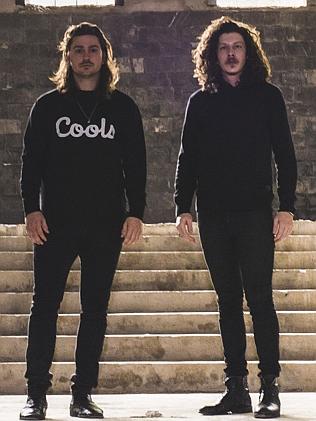 Good mates ... Peking Duk and Safia have collaborated on two hits now. Picture: Supplied