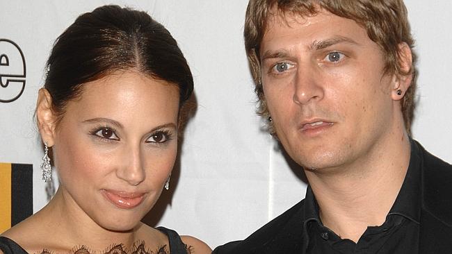 Happy couple ... Rob Thomas with his wife Marisol back in 2009.