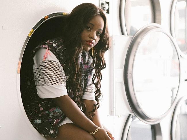 Young and on the rise ... Tkay Maidza. Picture: Secret Service