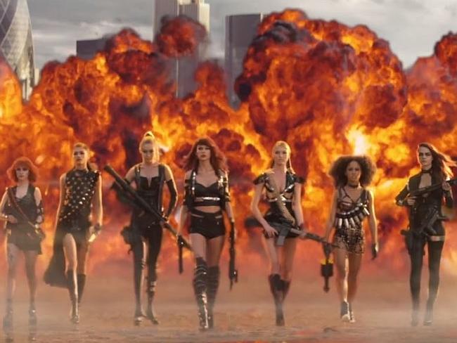 Taylor Swift’s Bad Blood video.