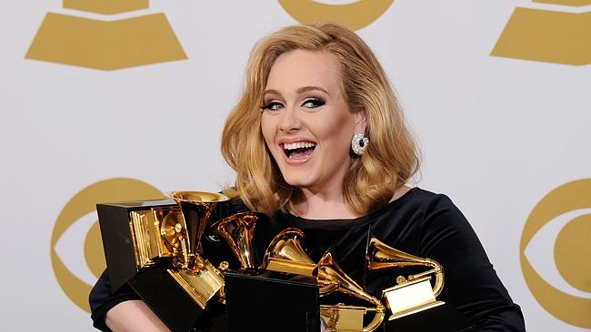 Sky’s the limit ... Adele scored a massive global hit with her Bond theme for Skyfall. Pi