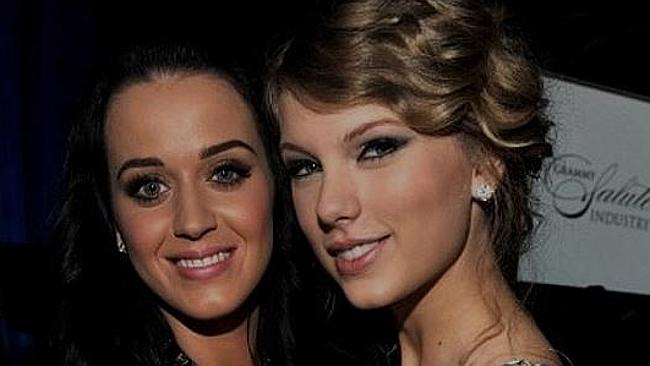 Katy Perry and Taylor Swift used to be friends. Picture: Getty